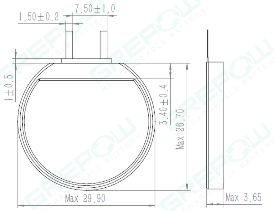 圓形電池型號(hào)結(jié)構(gòu)圖 圓形電池型號(hào)結(jié)構(gòu)圖